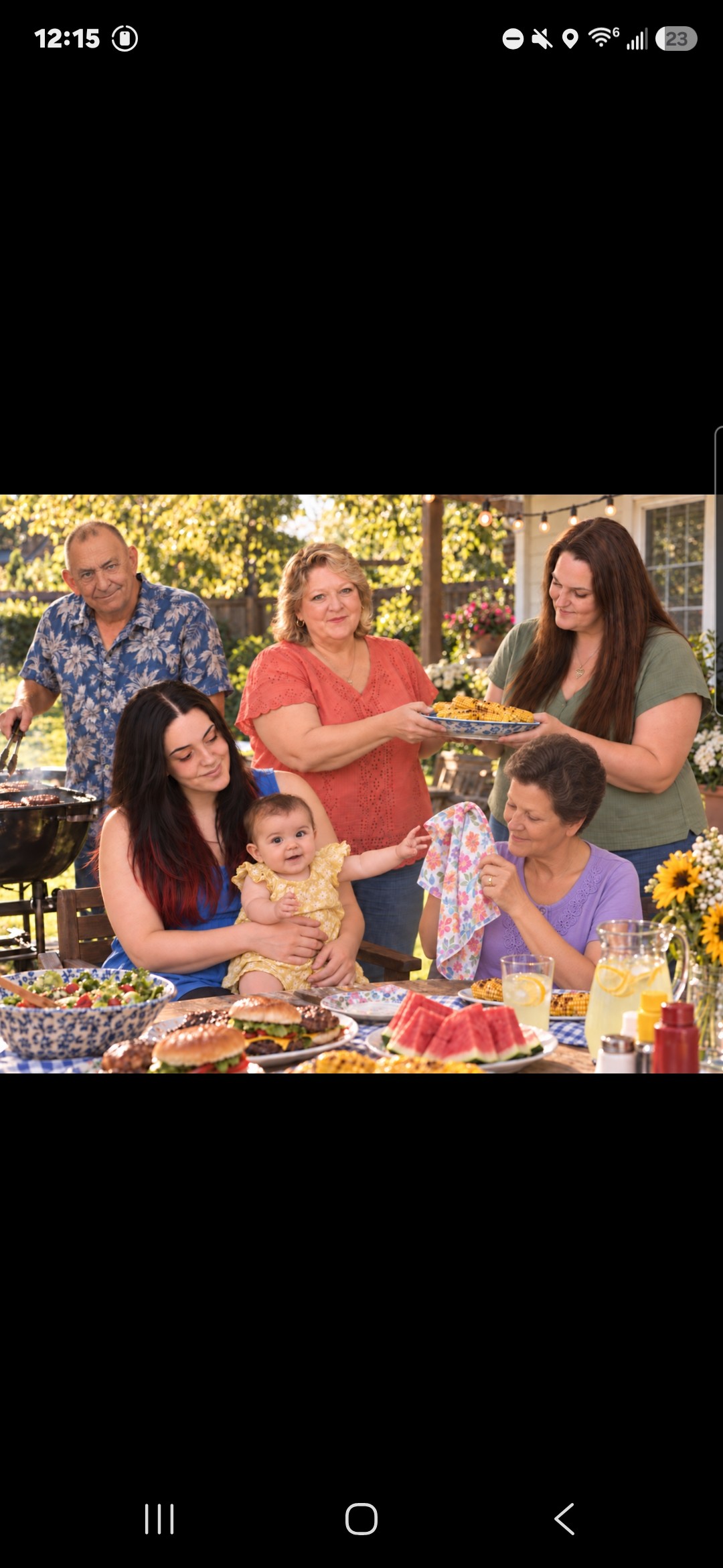 My Family — Reimagined Together — Reimagined — Family Barbecue